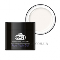 LCN FiberTech Gel Milky White - Файбер-гель з мікросферами шовку, молочно-білий