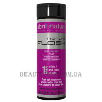 ABRIL et NATURE Flash Hair Color Cream 0.5 - Маска з пігментом "Фуксія"