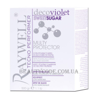 RAYWELL Deco Violet Sweet Sugar - Освітлююча пудра, фіолетова