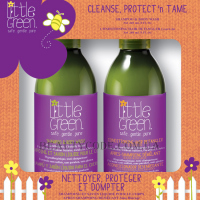 LITTLE GREEN Kids Cleanse, Protect'n Tame - Набір для дітей