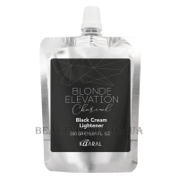 KAARAL Blonde Elevation Charcoal Black Cream Lightener - Чорний освітлюючий крем