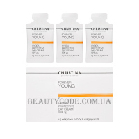 CHRISTINA Forever Young Hydra Protective Day Cream SPF-25 sachets kit - Денний гідрозахисний крем SPF-25 (30 саше)