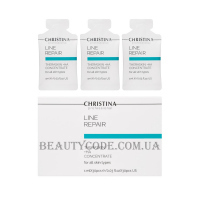 CHRISTINA Line Repair Theraskin+HA Concentrate sachets kit 30 - Краплі зволожуючі з НА для всіх типів шкіри (30 саше)