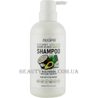 BINGO Nuspa Coconut Avocado Shampoo - Безсульфатний шампунь з кокосом та авокадо
