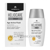 HELIOCARE 360 Age Active Fluid SPF-50 - Сонцезахисний крем-флюїд для обличчя SPF-50