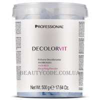 PROFESSIONAL DecolorVit Blue Bleaching Powder - Порошок для освітлення волосся, блакитний