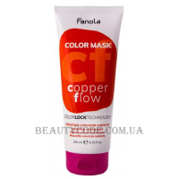 FANOLA Color Mask Copper Flow - Маска тонувальна для зволоження та живлення 