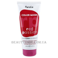 FANOLA Color Mask Red Passion - Маска тонувальна для зволоження та живлення 