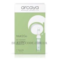 ARCAYA Matt&Go - Ампулі для звуження пір та матування шкіри