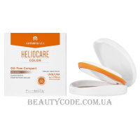 HELIOCARE Oil Free Color Compact SPF 50 Sunscreen - Крем-пудра компактна на водній основі для жирної та комбінованої шкіри