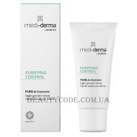MEDIDERMA Purifying Control Pure-A Intensive Night Gel - Інтенсивний себорегулюючий гель