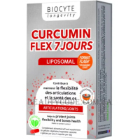 BIOCYTE Longevity Curcumin Flex 7 Jours - Харчова добавка для підтримки опорно-рухового апарату