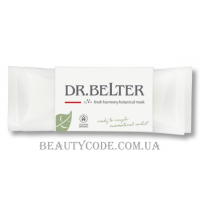 DR. BELTER Line N Fresh Harmony Botanical Mask - Органічна освіжаюча і ревіталізуюча флісова маска