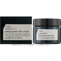 COMFORT ZONE Skin Regimen Polypeptide Rich Cream - Поліпептидний антивіковий живильний крем