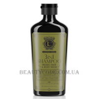 LAVISH CARE 3in1 Shampoo - Шампунь для бороди, волосся та тіла