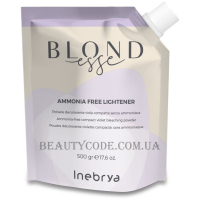 INEBRYA Blondesse Аmmonia Free Lightener - Фіолетова пудра без аміаку, 7 тонів