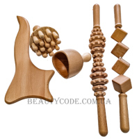FREIHAUT Reducel Wooden Therapy Set - Набір дерев'яних інструментів для масажу