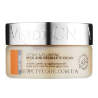 VIGOR Neck & Decollete Cream - Ліфтинговий та ущільнюючий крем для шиї та декольте 