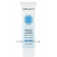 CELL FUSION C Aquatica Cooling Sunscreen SPF50+ - Сонцезахисний крем для обличчя з охолоджувальним ефектом SPF 50+