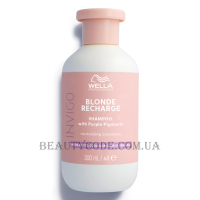 WELLA Invigo Blonde Recharge Color Refreshing Shampoo for Cool Blonde - Шампунь-нейтралізатор жовтизни