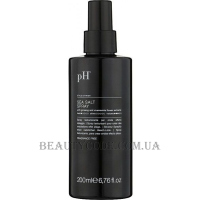 PH Argan & Keratin pH Flower Sea Salt Spray - Сольовий спрей для об'єму та текстури