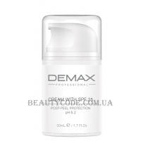 DEMAX Post-Peel Protection Cream SPF-25 - Постпілінговий захисний крем SPF-25