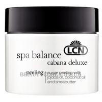 LCN SPA Balance Cabana Deluxe Peeling - Тонізуючий цукровий пілінг з маслом жожоба, кокосу та ши