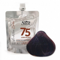 SHOT Ambition Color Extra Pigment Mask 75 Chocolate - Маска з пігментом прямої дії "Шоколадна"