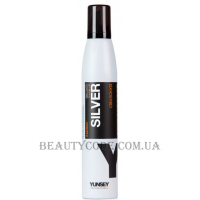 YUNSEY Creationyst Silver Mousse - Відтінковий мус для об'єму та щільності "Сріблястий"