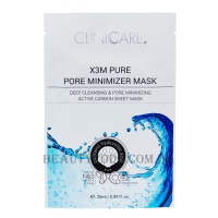CLINICCARE X3M Pure Pore Minimizer Mask - Очищуюча порозвужуюча маска