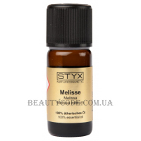 STYX 100% Pure Essential Oil Melisse - Ефірна олія "Мелісса"