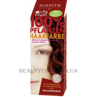 SANTE Herbal Hair Color Powder Mahogany Red - Рослинна фарба-порошок для волосся "Червоне дерево"