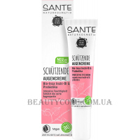 SANTE Protective Eye Cream - Зволожуючий крем для шкіри навколо очей з інка інчі та пробіотиками
