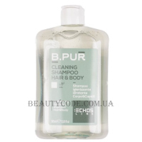 ECHOSLINE B.Pur Hygienizing Hydrating Shampoo Hair&Body - Дезинфікуючий шампунь для волосся та тіла