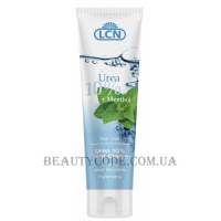 LCN Urea 10% + Menthol Foot Cream - Крем для ніг з ментолом та 10% сечовини