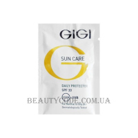 GIGI Sun Care Daily Protector SPF-30 для очищення шкіри - Сонцезахисний крем SPF-30 із захистом ДНК для жирної шкіри (пробник)