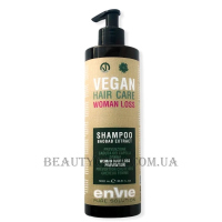 ENVIE Vegan Woman Loss Shampoo - Жіночий шампунь проти випадіння волосся