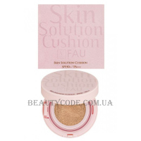 FAU Skin Solution Pink Glow Skin Cushion SPF-50 - Регенеруючий кушон SPF-50 + змінний блок