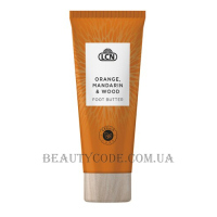 LCN Orange, Mandarin & Wood Foot Butter - Живильне масло для ніг