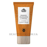 LCN Orange, Mandarin & Wood Vitamin Power Cream - Крем для рук