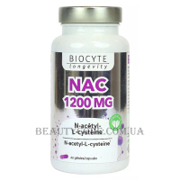 BIOCYTE Longevity NAC 1200mg - Харчова добавка з глутатіоном