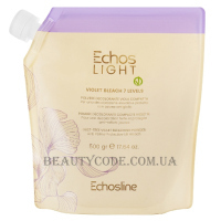 ECHOSLINE Echos Light Violet Bleach 7 Levels -  Освітлювальний порошок для волосся фіолетовий