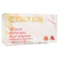 YELLOW ROSE Cellular Revitalizing Fruit Treatment - Набір для обличчя з рослинними стовбуровими клітинами