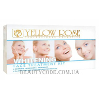 YELLOW ROSE Whitening Face Treatment Kit - Набір засобів для освітлюючої терапії обличчя