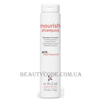 KROM Nourish Shampoo - Живильний шампунь з олією солодкого мигдалю