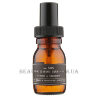 DEPOT 505 Beard Oil Ginger & Cardamom - Олія для бороди 