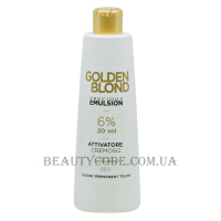 GOLDEN BLOND Precious Emulsion 20 vol - Кремовий активатор 6%