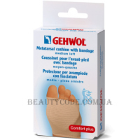 GEHWOL Metatarsal Cushion - Захисна подушка під плюсну з гель-полімеру та бандажу, ліва, велика