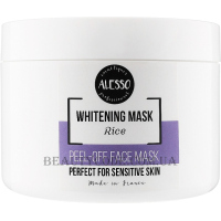 ALESSO PROFESSIONNEL Whitening Mask Rice - Альгінатна освітлююча маска з рисом