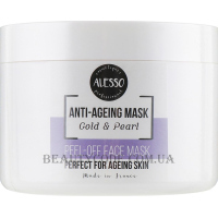 ALESSO PROFESSIONNEL Anti-Ageing Mask Gold&Pearl - Альгінатна омолоджуюча золота маска